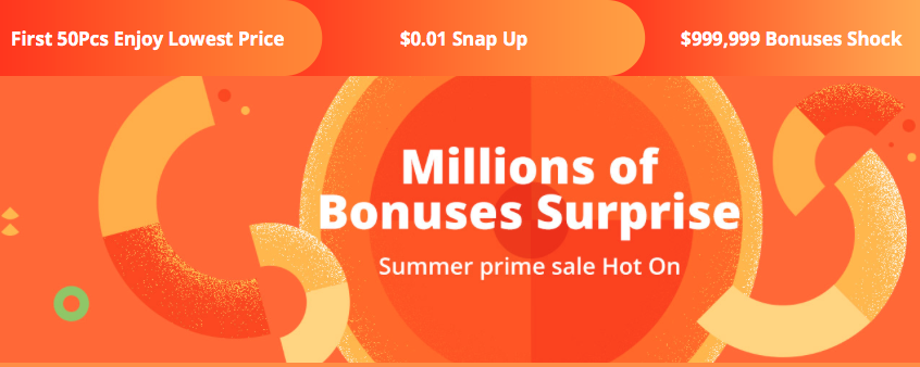 The Banggood summer super promos are coming!