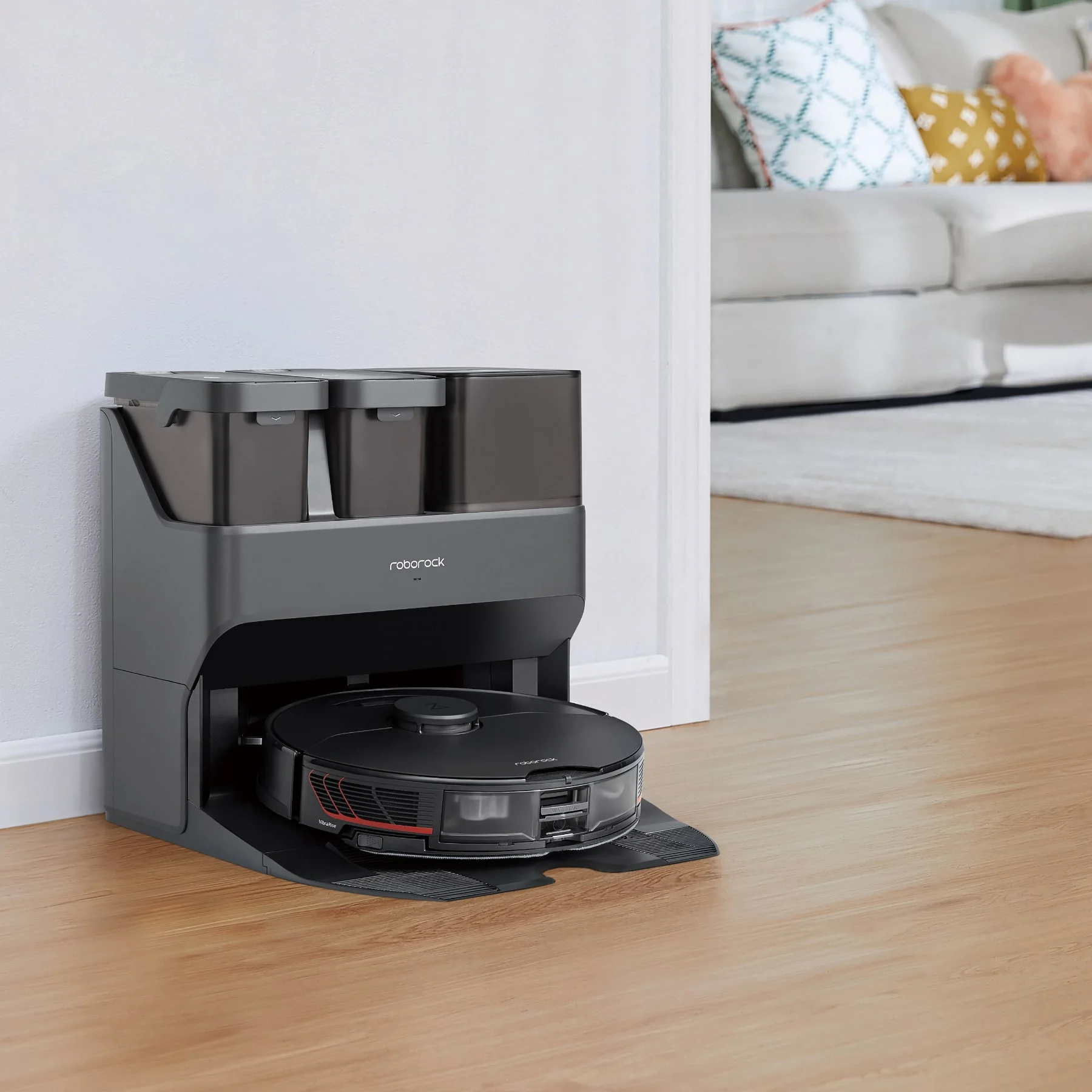 Roborock announces the S7 MaxV Ultra, a robot vacuum cleaner with a “multipurpose” charging base that cleans your mop