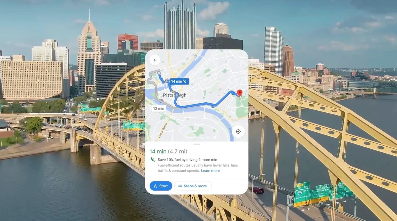 Google Maps now suggests you go the greenest route, even if it's slower