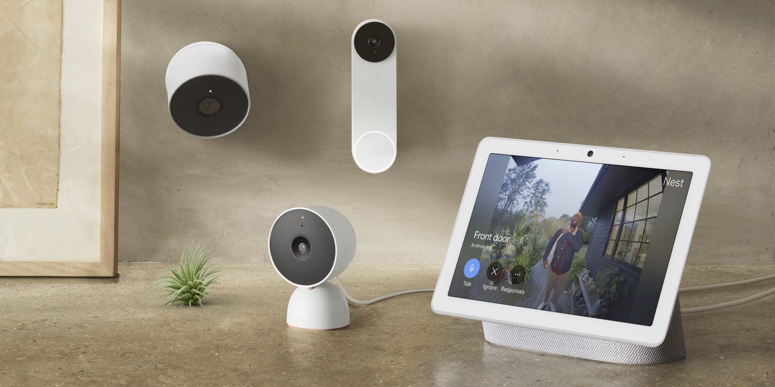 Google presents its new Nest Doorbell video intercom and Nest Cam security camera