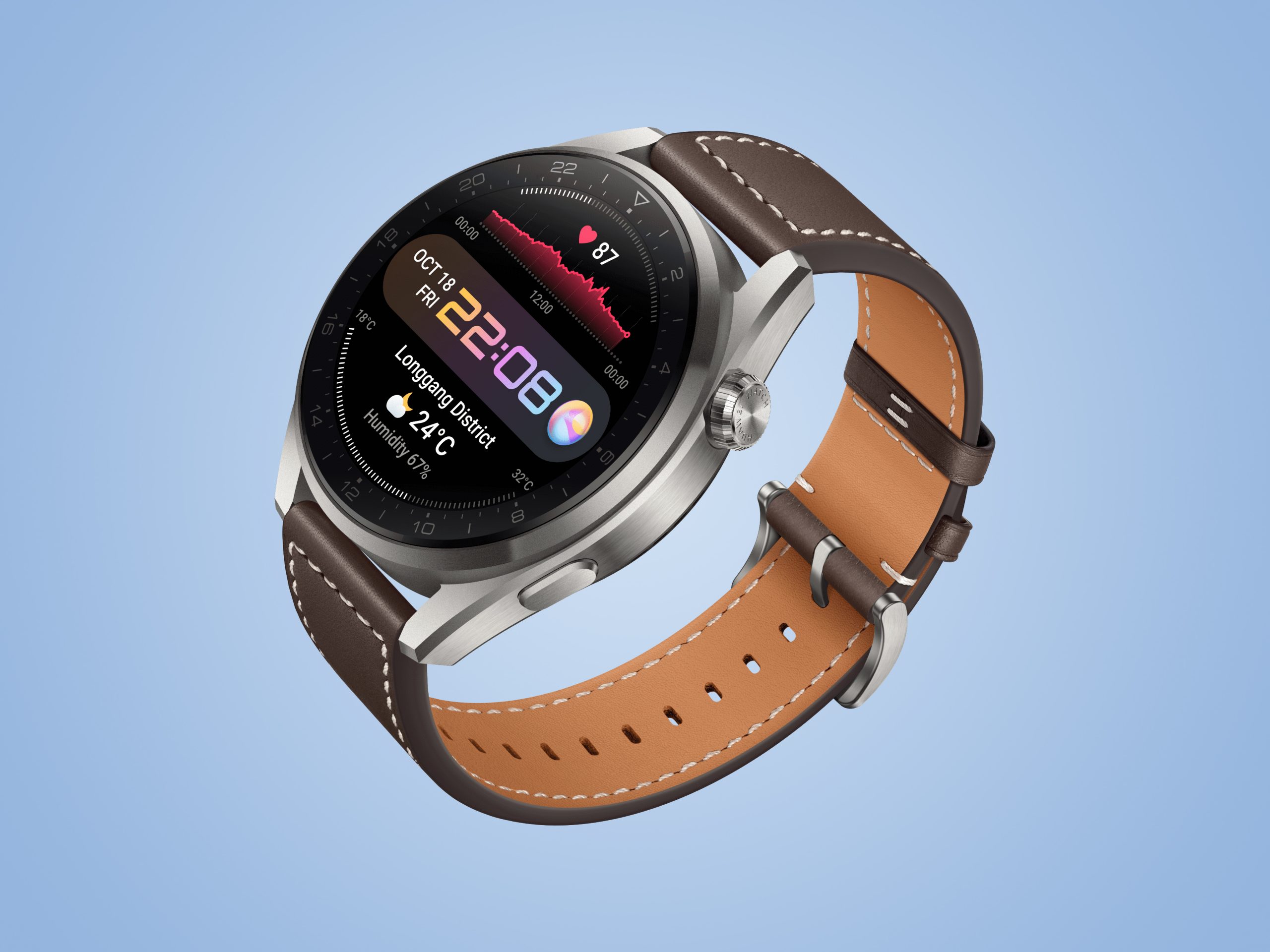 New Huawei Watch 3: the first watch with HarmonyOS launches a digital crown and wants to compete with the Apple Watch