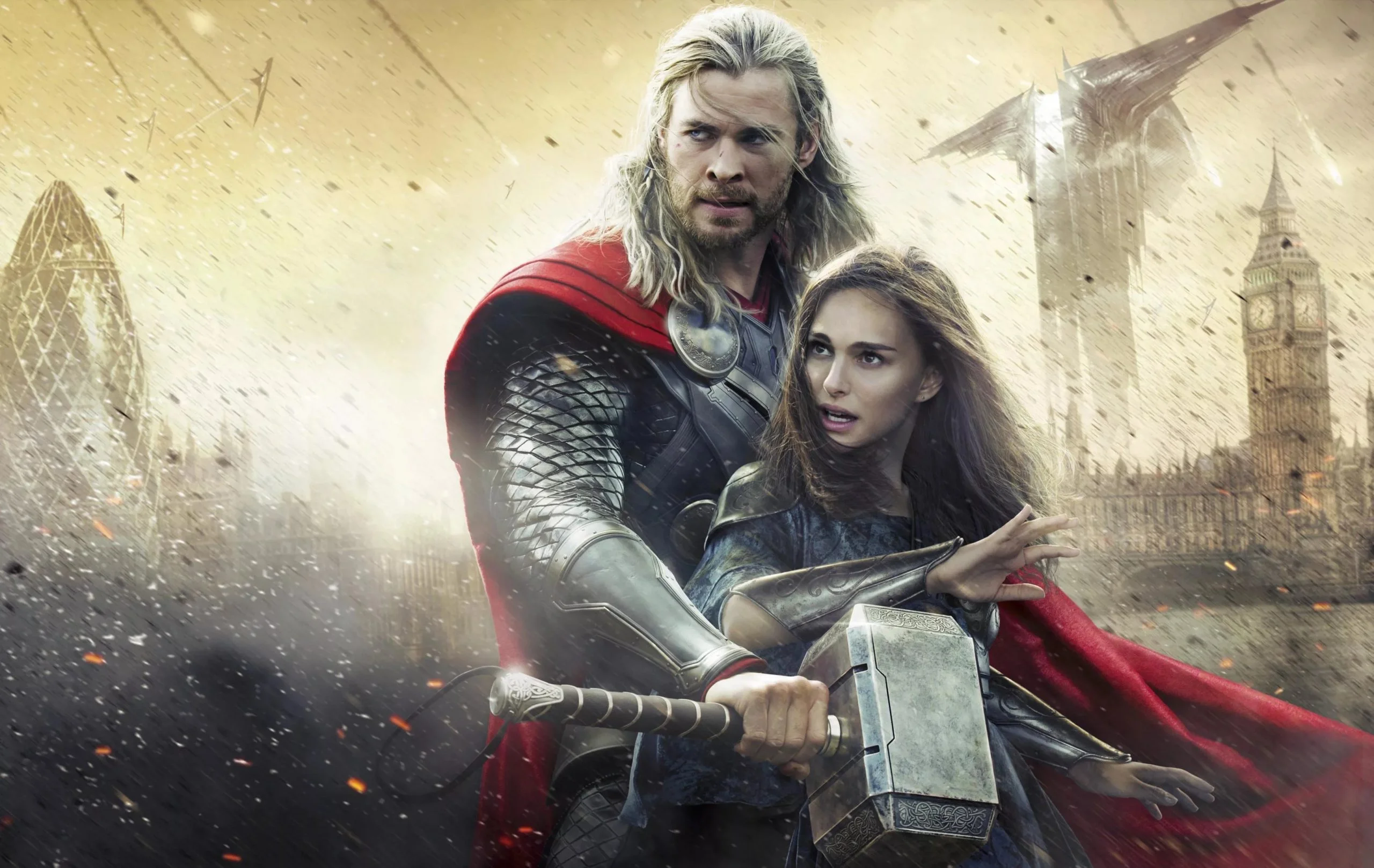 The spectacular armor that Thor and Jane Foster will use in 'Thor: Love and Thunder' are filtered