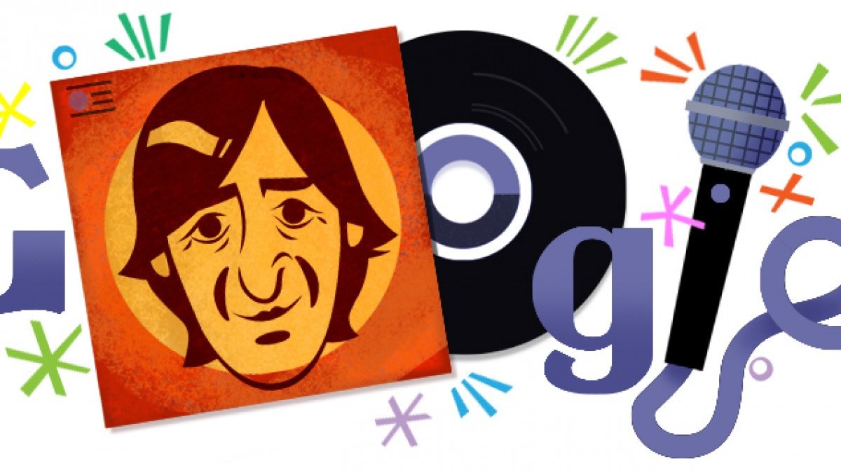 Greetings Giorgio Gaber: Google pays homage to the multifaceted artist